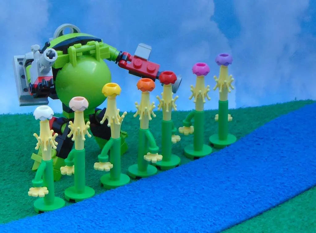Flower Power, Mecha-Style